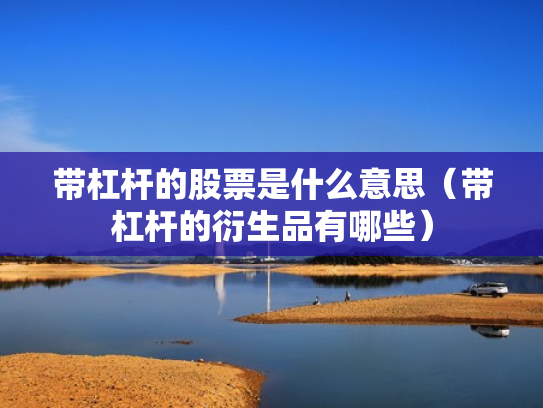 带杠杆的股票是什么意思（带杠杆的衍生品有哪些）