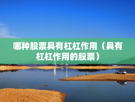 哪种股票具有杠杠作用（具有杠杠作用的股票）