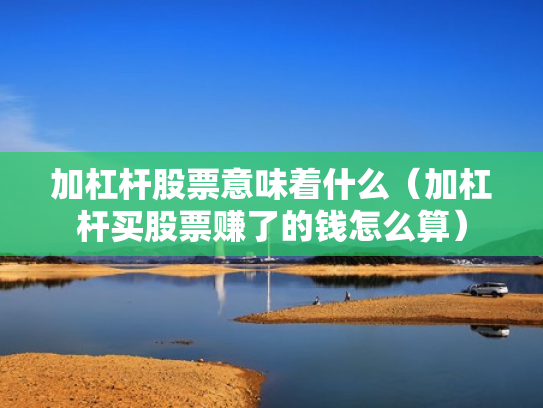 加杠杆股票意味着什么（加杠杆买股票赚了的钱怎么算）