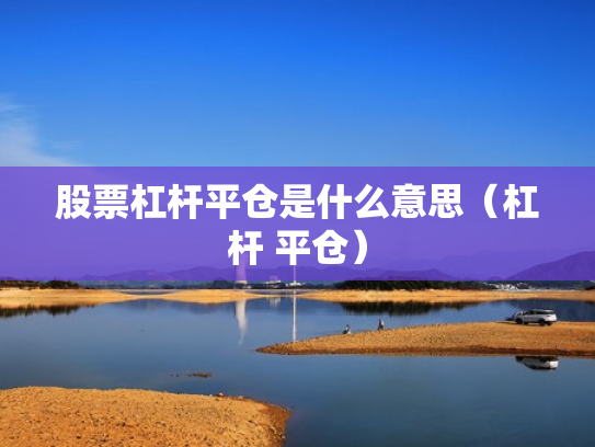 股票杠杆平仓是什么意思（杠杆 平仓）