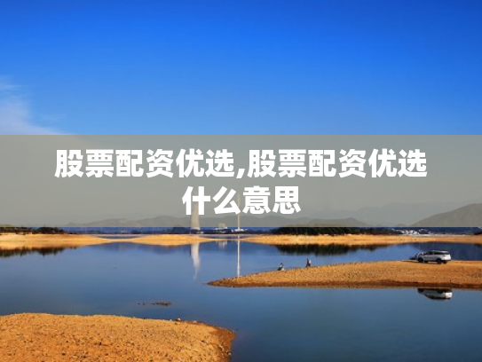 股票配资优选,股票配资优选什么意思