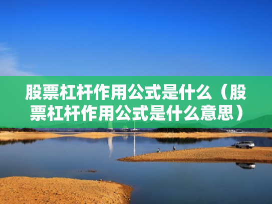 股票杠杆作用公式是什么（股票杠杆作用公式是什么意思）
