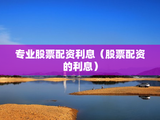 专业股票配资利息（股票配资的利息）