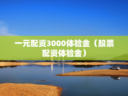 一元配资3000体验金（股票配资体验金）