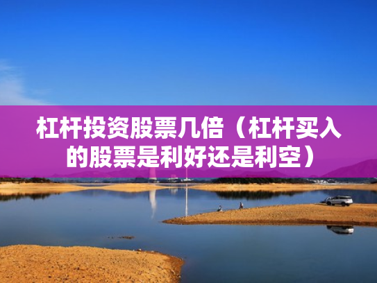 杠杆投资股票几倍（杠杆买入的股票是利好还是利空）